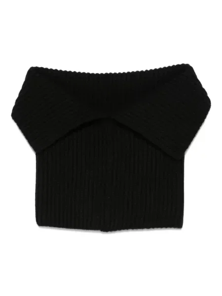 Pleteni šal Uma Wang crna