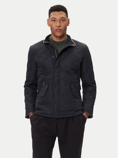 Barbour Geacă Powell Bleumarin