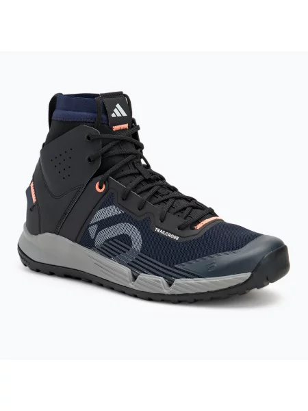 Kerékpáros cipő platform férfi adidas FIVE TEN Trailcross Mid Pro legend ink/grey three/coral fusion Trailcross Mid Pro fekete