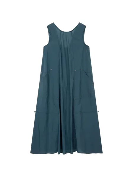 Rochie Tomboy fără mâneci cu cordon albastru