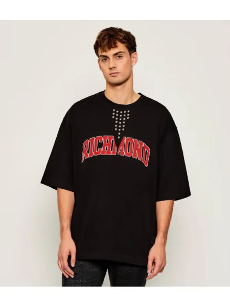 John Richmond Tricou ANNAMI | Oversize fit negru