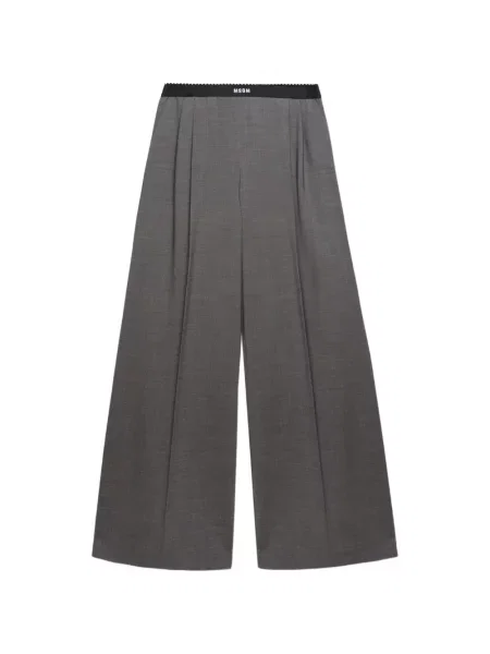 Pantaloni Msgm cu imagine gri