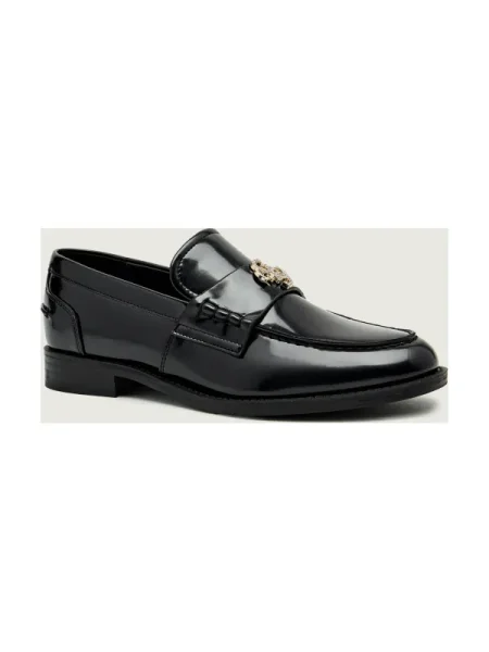Pantofi loafer Guess negru