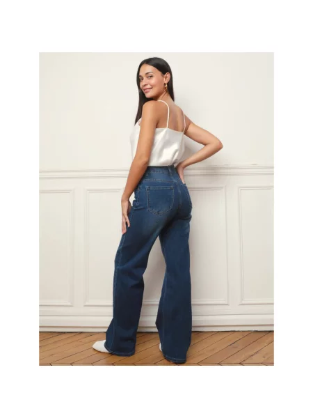 Blugi La Modeuse albastru
