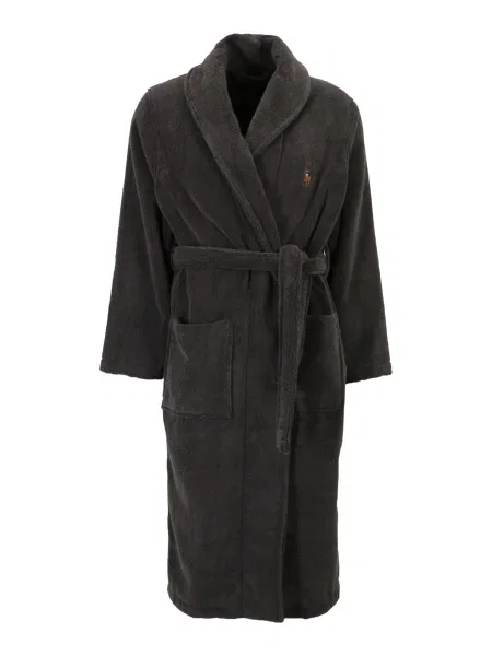 Polo Ralph Lauren Dolg kopalni plašč modra / rjava / temno siva bela