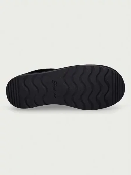 Skechers női velúr papucs KEEP COZY COZY CASCADE fekete