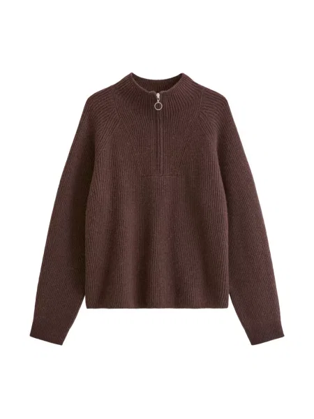 Sweter Marc O'polo wełniany brązowy