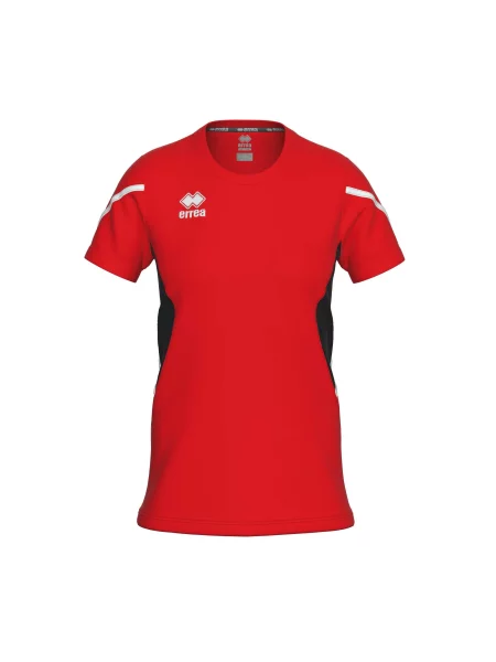 T-Shirt Errea Corinne Maglia Mc Ad czarna