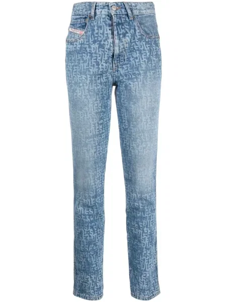 Blugi skinny Diesel skinny fit albastru