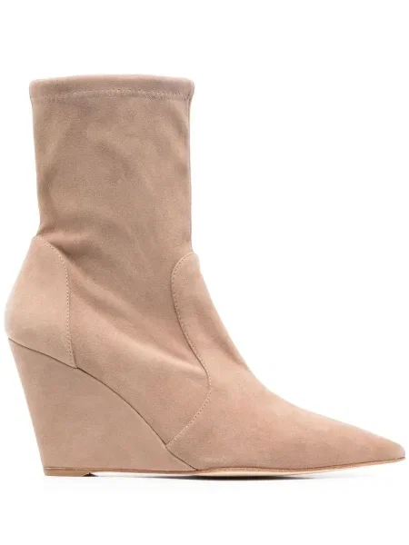 Cizme scurte Stuart Weitzman cu pană