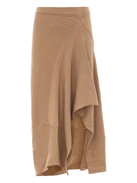 Rebrasti suknja Akep s volanima