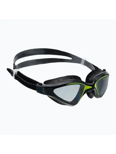 Plavecké okuliare AQUA-SPEED Raptor black-green 49 čierna