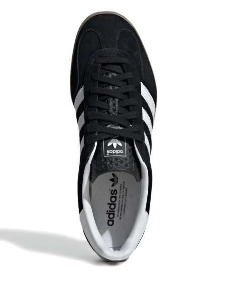 Кожени маратонки Adidas Gazelle зелено
