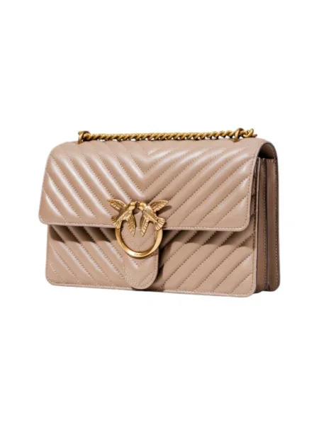Geanta crossbody Pinko clasică bej