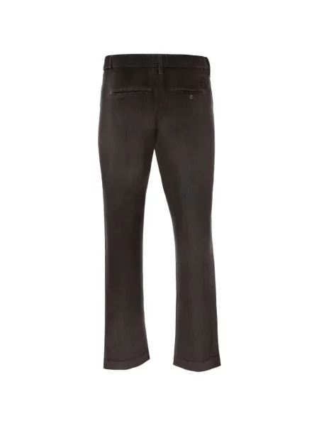Pantaloni Jacob Cohën de catifea cord maro