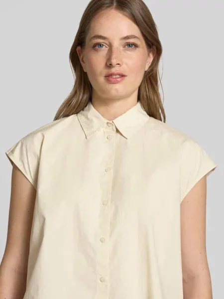 Bluzka koszulowa o kroju relaxed fit z czystej bawełny S.oliver Red Label