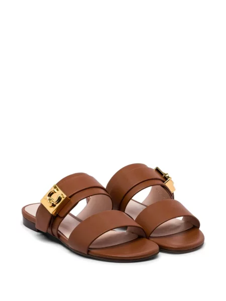 Sandale Coccinelle din piele maro