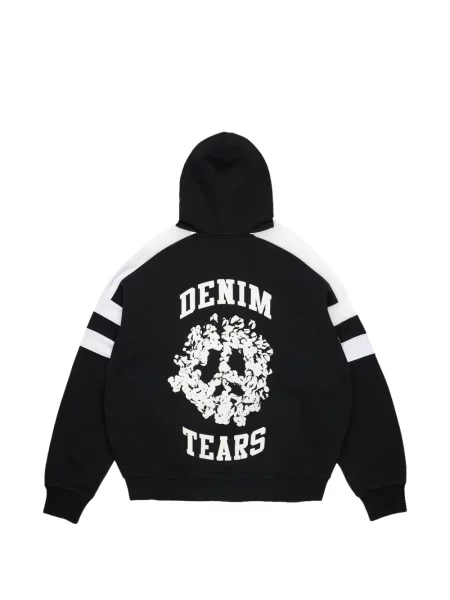 Hanorac cu glugă Denim Tears negru
