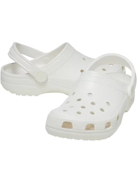 Félcipő Crocs fehér