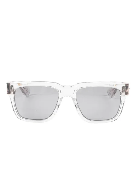 Slnečné okuliare Chrome Hearts so srdiečkami biela