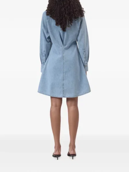 Rochie din denim Closed albastru