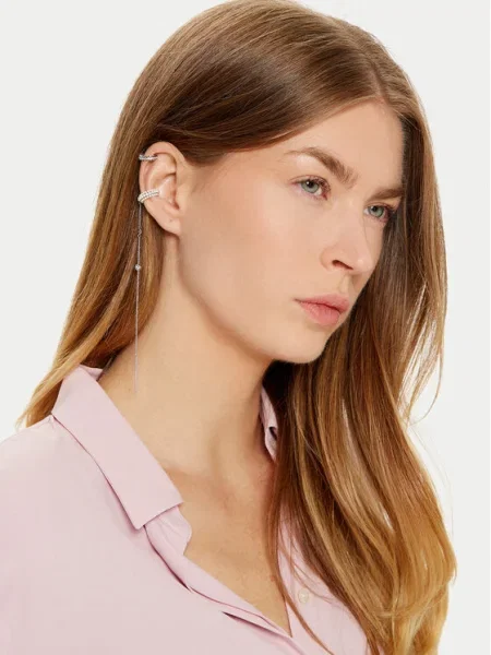 Cercei Tory Burch argintiu