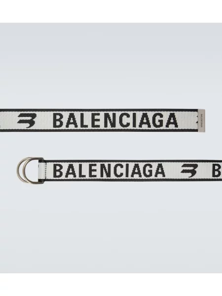 Curea Balenciaga din jacard negru