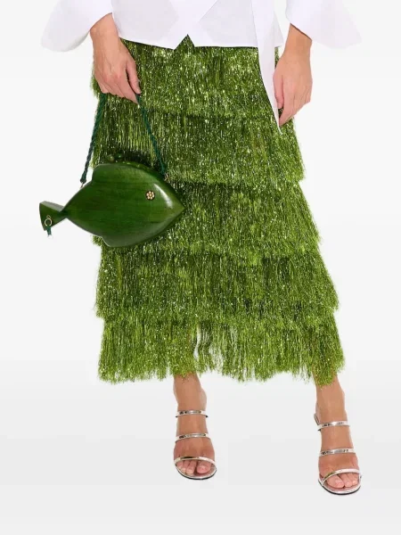 Fustă midi Simon Miller verde
