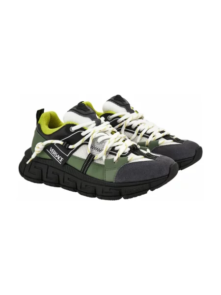 Sneakersy Versace zielone