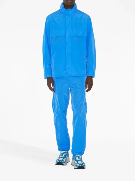 Spodnie cargo Burberry niebieskie