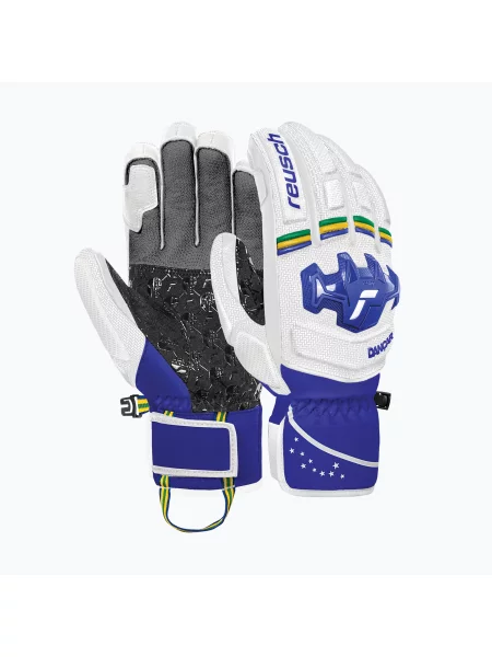 Mănuși de schi pentru bărbați Reusch Worldcup Warrior SC lucas braathen