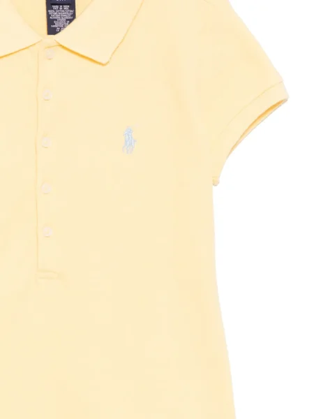 Koszulka polo dziecięca Polo Ralph Lauren żółta
