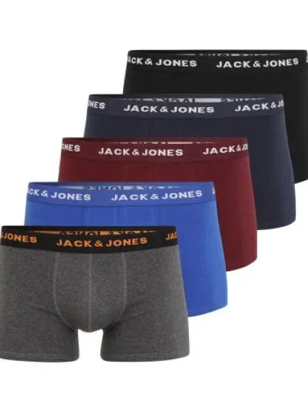 JACK & JONES Boxeri JACBlack Friday albastru marin / gri închis / roșu carmin negru