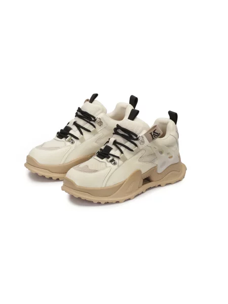 Sneakersy Kazar Studio beżowe