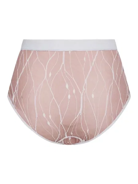 Chiloți Undress Code din dantelă alb