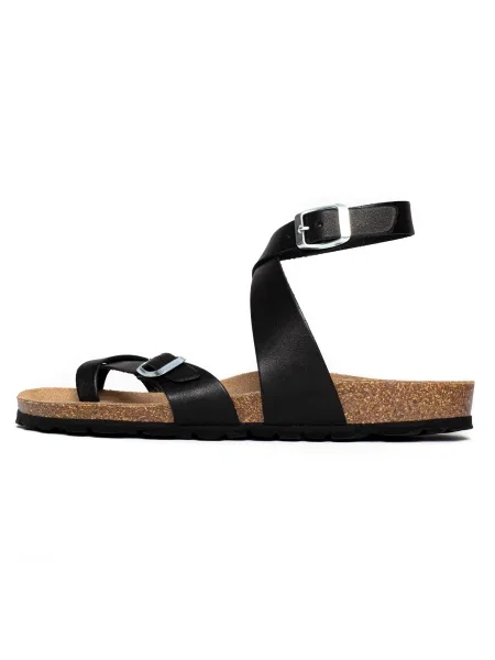 Bayton Flip-flops Swan maro negru