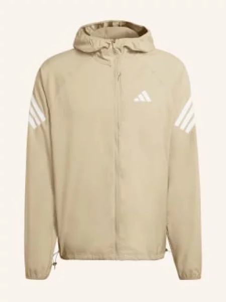 Adidas Kurtka Do Biegania beige biała