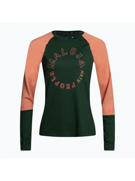 Тениска Maloja зелено