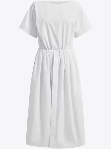 Sukienka midi 16arlington do kolan garniturowa biała