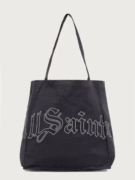 AllSaints geantă de textil pentru bărbați din DECENT LRG TOTE alb