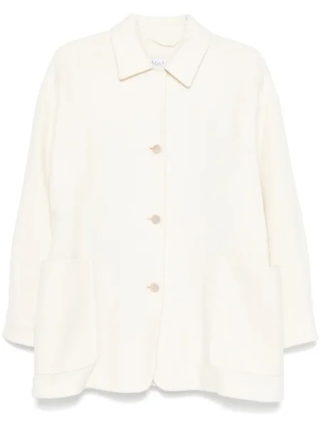 Palton Max Mara alb