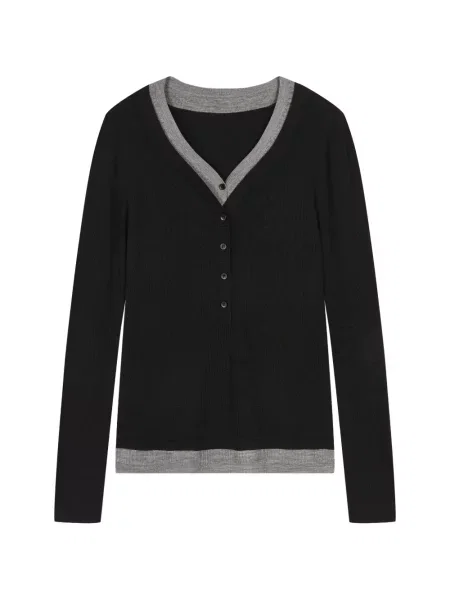 Pulover Less negru