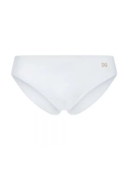 Bikini Dolce And Gabbana ze spandexu biały