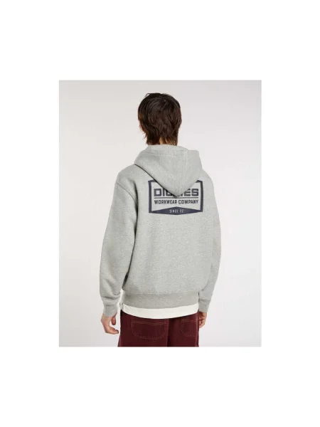 Mikina s kapucňou Dickies sivá