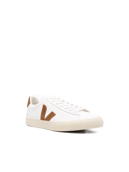Veja Campo Leather Kobiety Buty sportowe Veja Size: 3 biały