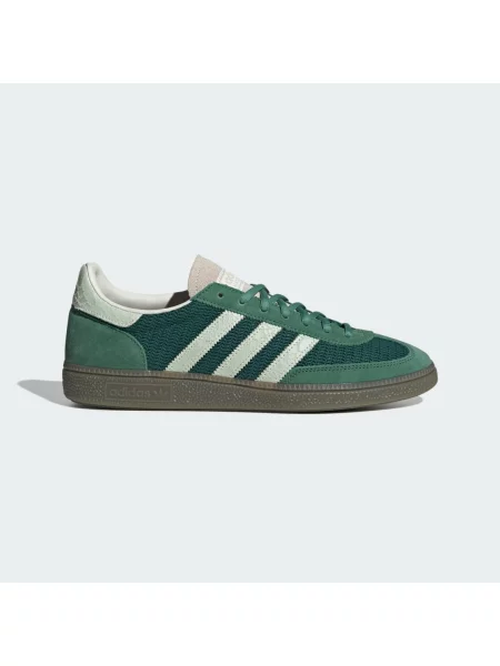 Lněné tenisky Adidas Originals zelené