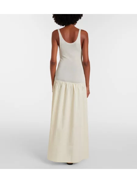 Rochie maxi The Frankie Shop alb