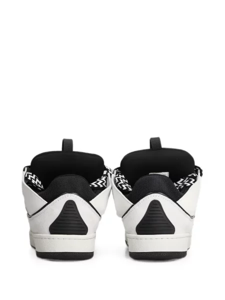 Sneakerși Lanvin din piele alb