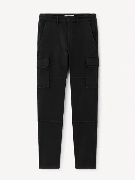 Pantaloni cargo Celio negru