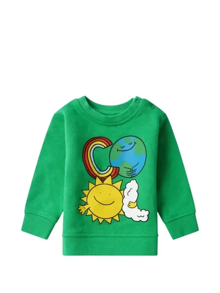 Bluza dziecięca Stella Mccartney zielona